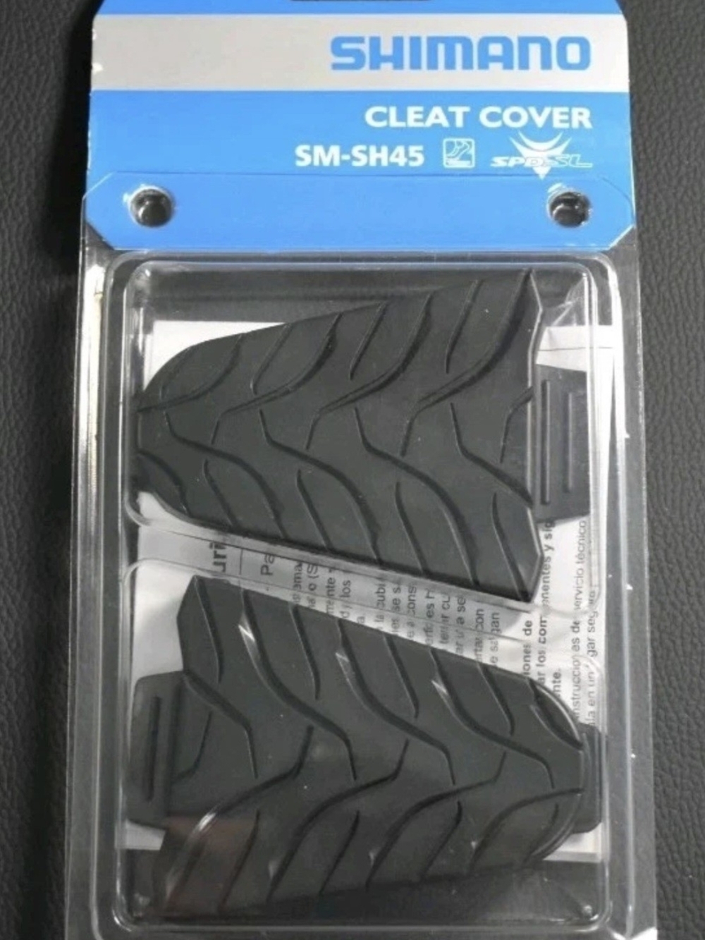 Shimano Black SM-SH45 Cleat Covers - Pair